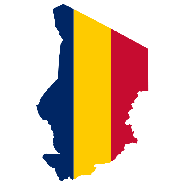 Carte Tchad