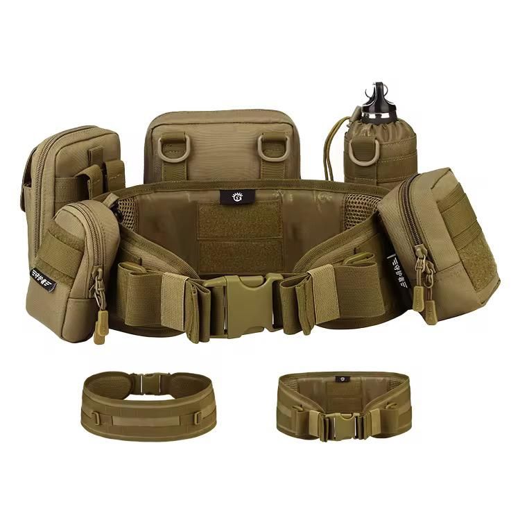 Ceinture tactique équipée MOLLE